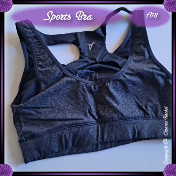 Gray Sports Bra - Picture 5 of 7